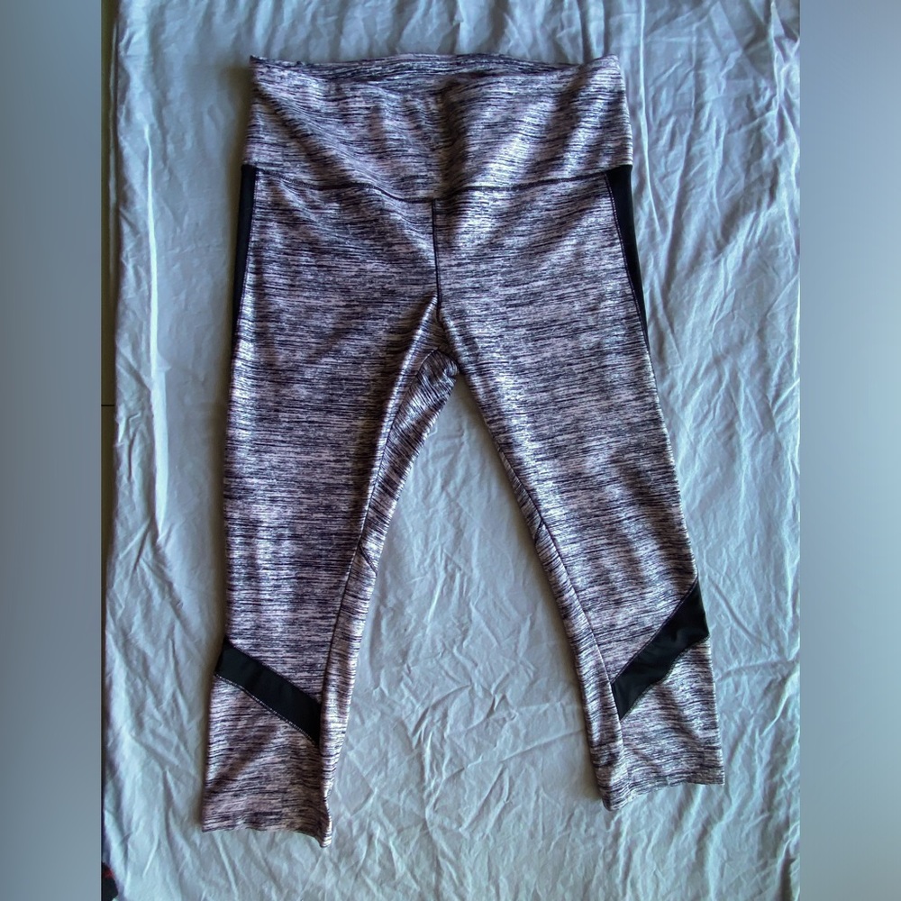 Pink and black workout pants size large